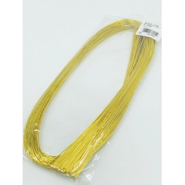 Hikari Mizuhiki, Approx. 35.4 inches (90 cm), 70 Pieces, #129 Gold [INAZUMA] Celebration Bag, Hair Ornaments and Accessories Production, Wrapping