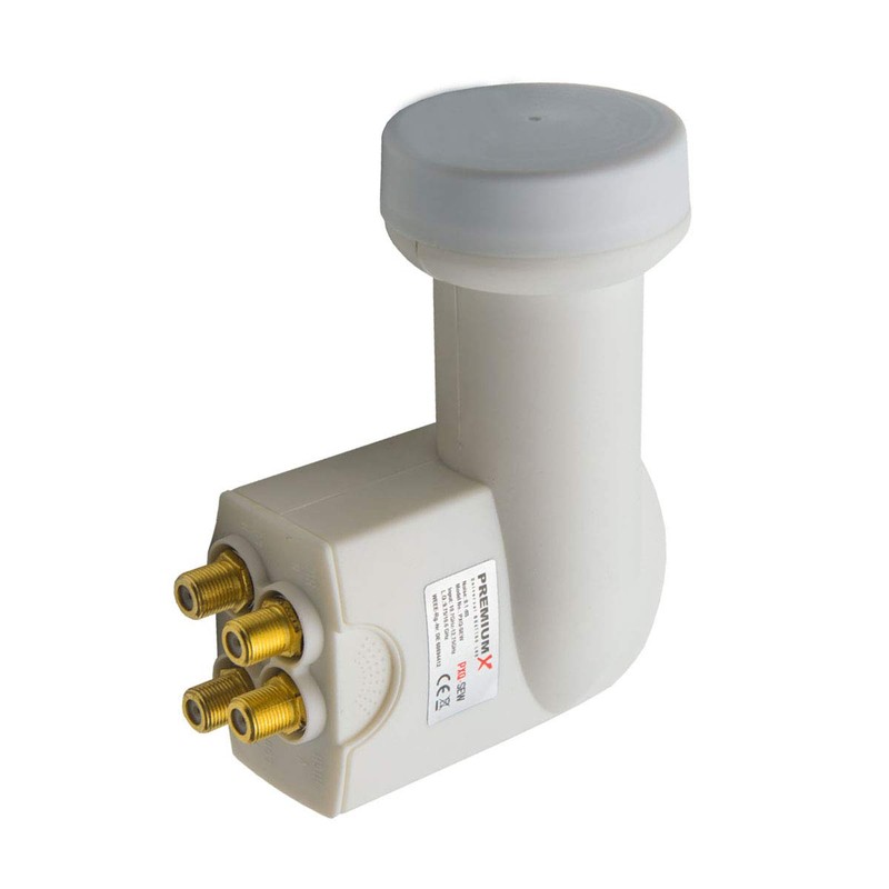 Premium X Quattro LNB Digital SAT for Multi-User Multiswitch Operation