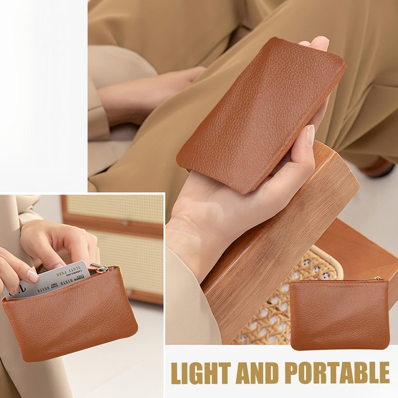 EHDWXVZM 1 leather handbag, 1 mini purse, fashionable and classic