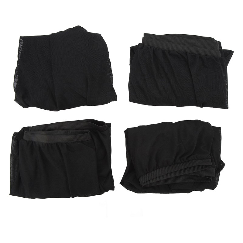 4pcs Car Window Sun Shade UV Protection Breathable Mesh Car