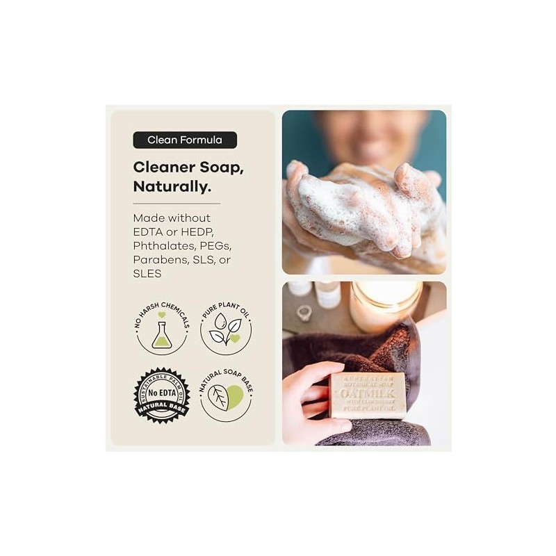 Australian Botanical Soap Jab n de Avena con Mora rtica