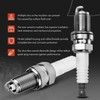 A-Premium Ignition Coils and Spark Plugs Kits (3-pin) Compatible with