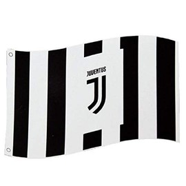 Juventus Turin Flag Stripes with Eyelets 152 x 91 cm