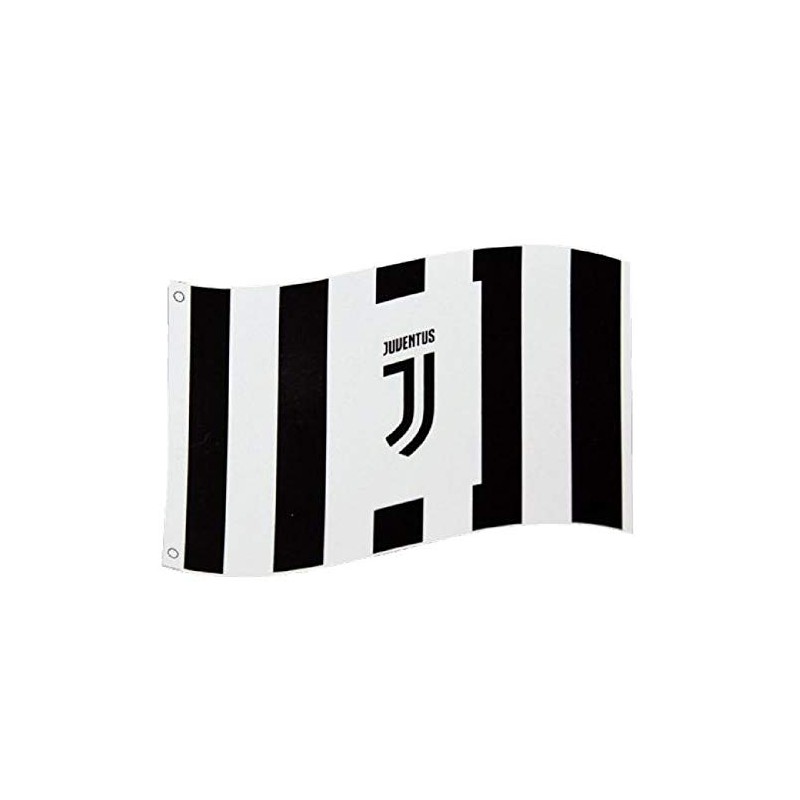 Juventus Turin Flag Stripes with Eyelets 152 x 91 cm