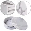 SANBREVE Porta Vasos Tazas Universal Mesa Moda Curpiel Grandes 7pcs