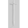 Ostrich 7' Portable Beach Umbrella with Sand Anchor, Hanging Hooks,