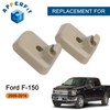 Sun Visor Clip Retainer Holder (Camel Tan) w/Screws for Sunvisor