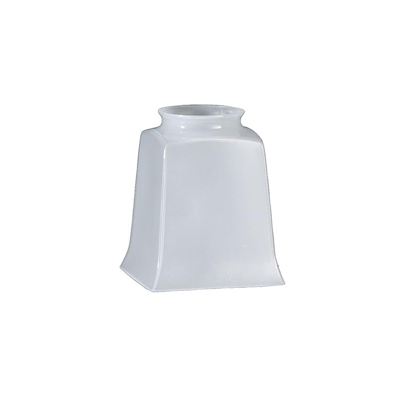 B&P Lamp® 2 1/4" Inside Sandblasted Mission Style Shade