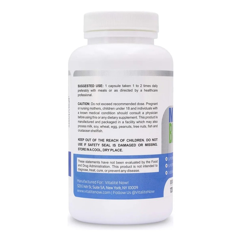 Bisglicinato De Magnesio 200 Mg 100 Quelado Máxima Absorc