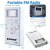 EXMAX E108 Wireless FM Radio Receiver Portable DSP Stereo Pocket