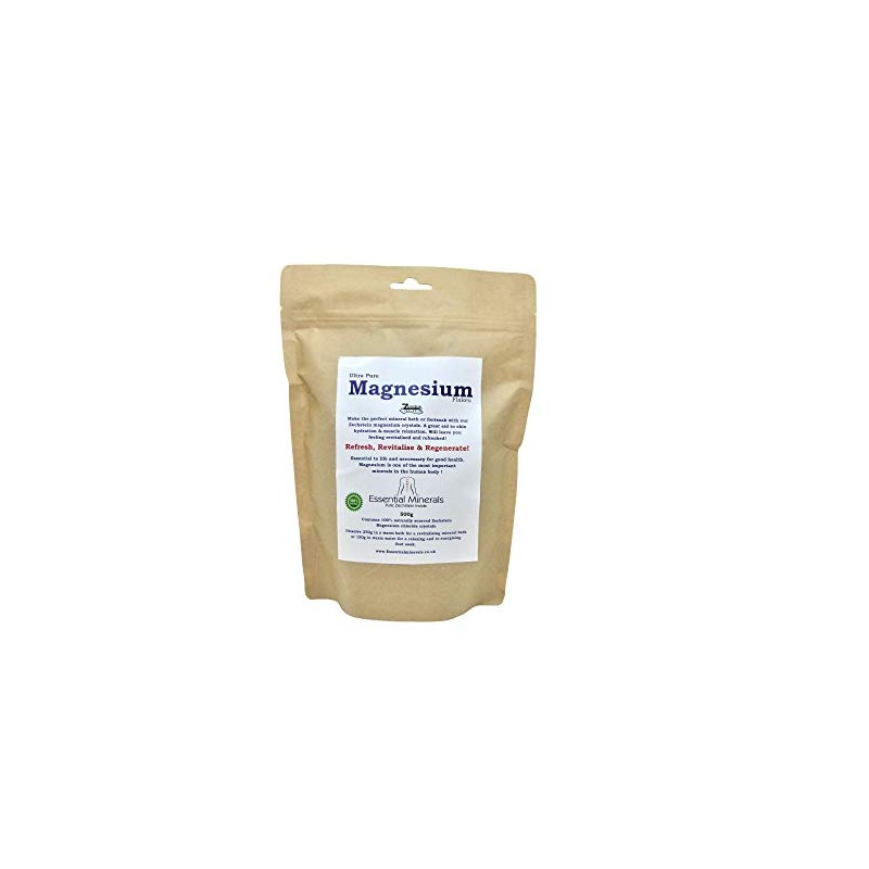Zechstein Magnesium Chloride Flakes 500g Pouches