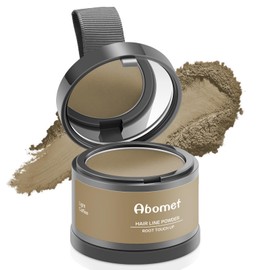 Root Touch Up Hair Fibers (Light Coffee) - Touch Up Gray Coverage Hairline Powder, Conceal Hair Loss and Thinning For Women Men