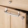 iDesign 60270 Axis Over Door Towel Bar, Small Stainless Steel