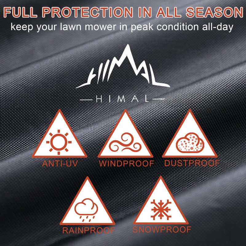 Himal Outdoors Riding Lawn Mower Cover - Tractor Cover Fits
