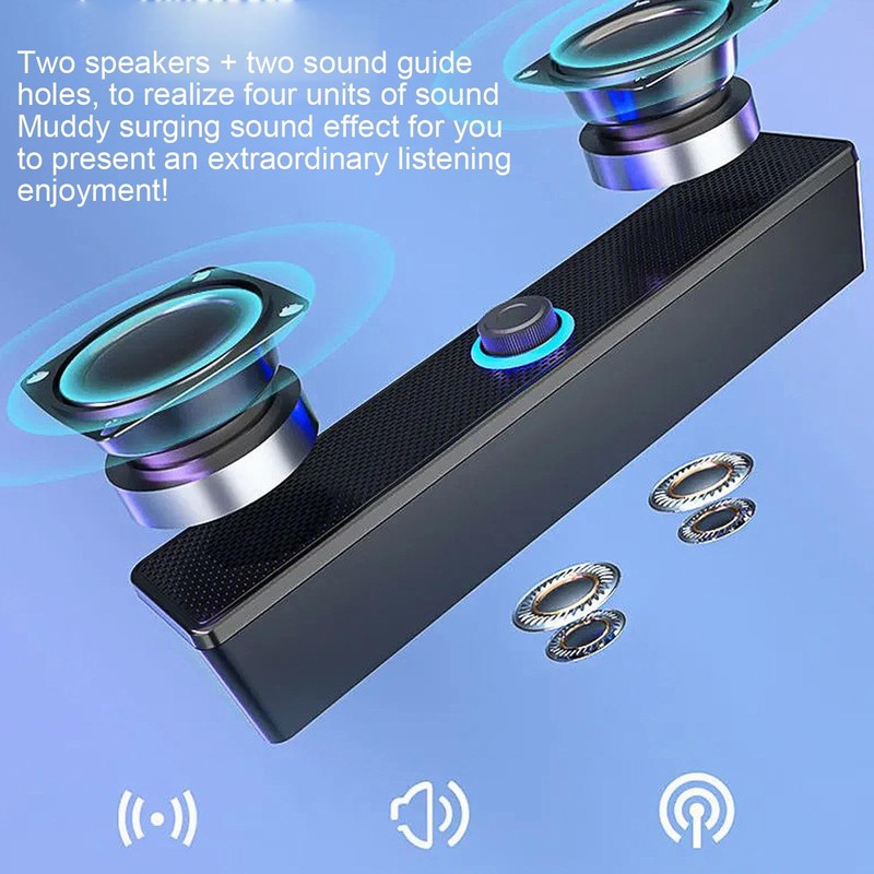 Home Audio Sound Bars - Computer Soundbar Speakers | Volume