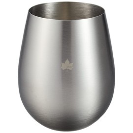 LOGOS 81285190 Stainless Steel Tumbler, Silver, Approx. Diameter 3.5 x Height 4.5 inches (9 x 11.5 cm)