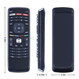 XRT112 Remote Control for Vizio Smart TV E500i-B1 E500i-B0 E550i-A0E E241i-A1 E291i-A1 E320i-B2 E390i-B1 E420i-B0 E241i-B1 E480i-B2 E551i-A2 E420d-A0 E551d-A0 E280i-A1 E320i-B0 E390i-A1 E400i-B2