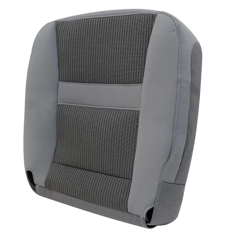 FZJDSD Gray Driver Side Bottom Replacement Cloth Seat Cover Compatible