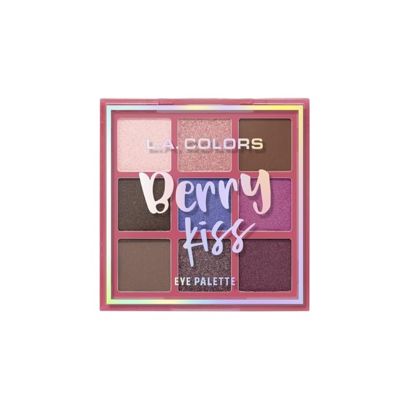 L.A. COLORS Fruity Fun Eyeshadow, Berry Kiss CES492
