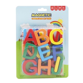 Alphabet Magnets, Capital Letters, Lowercase Letters, Refrigerator Magnets, Refrigerator Stickers, Children's Toy, Educational Toy, Word Learning, Color Shapes Recognition, English Education