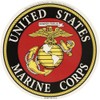 Support The US Marine Corp 5 Inch Vinyl Decal Sticker