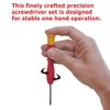 IVY Classic 17106 6-Piece Precision Screwdriver Set, Chrome Vanadium Steel,
