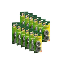 24 Premium Lint Traps with 24 Long Lasting Ties for Washing Machines by Scrub-It. Light Aluminum mesh Filter Won't Rust, Easy Installation,12 Pack (x2)