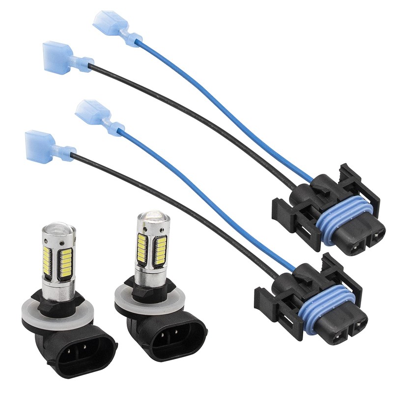 Club Car LED Headlight Bulb,Golf cart Wire Harness for Club