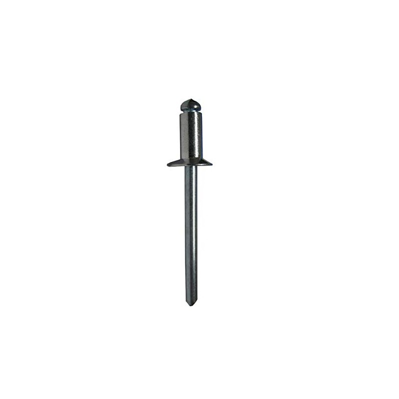 3/32" DIAMETER X .251-.375 GRIP RANGE, STEEL BLIND RIVET, COUNTERSUNK