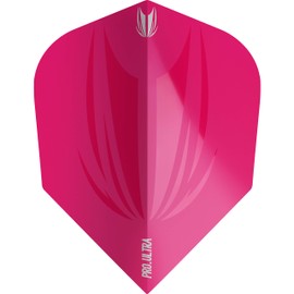 Target Darts Ultra-15 5 x Sets of ID Pro. Ultra Pink Dart Flights-15 in Total, No.6