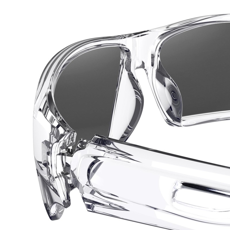 MAXJULI Polarized Wrap Around Sports Sunglasses for Big Heads Men
