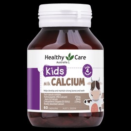 Healthy Care Kids Milk Calcium 60 Capsules