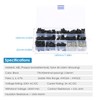 480Pcs JST 2.54mm Pitch 2-Pin 3-Pin 4-Pin Connector Housing Assortment