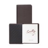 Scully Plonge Leather Desk Journal - Blank Page Notebook (Chocolate)