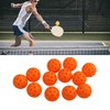 12PCS 74mm 40 Holes Pickleballs PE Plastic High Elasticity Pickleball