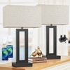 Seealle 22" Tall Living Room Lamps for Night Stands -