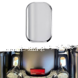 Antenna Hole Plug Filler Cover Motorcycle Flip-Off Flag Antenna Hole Cover Fit for Harley Touring Road Glide 2010-2023 Street Glide 2006-2023 Chrome 1 PC