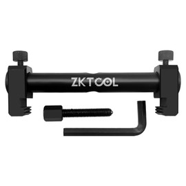 ZKTOOL Universal Ribbed Drive Crankshaft Pulley Puller, Kit for Pulley Size from 35mm-160mm in Diameter,Kit for V-Ribbed Belt Pulleys On Crankshafts,Alternators, Air Conditioning Units,Water Pumps.