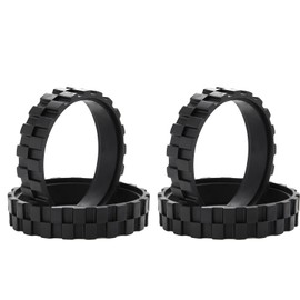 Abeskch Replacement Wheels Tire for IRobot Roomba Wheels Series 500, 600, 700, 800, 900 and i3, i6, i7, E5, E6 (4 Pack) Non-slip, high wear resistance Tire for irobot roomba replacement parts wheels