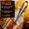 Killer-Q Saxophone Strap - Stylish Quick Release, Adjustable Sax Neck
