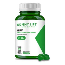Gummy Life - Néurus 60 Gomitas Omega 3, L-teanina, Colina                                                                                             