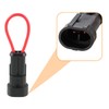 ECOMAID 3PCS Plug Seat Switch Safety Bypass Connector Fit for