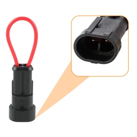 ECOMAID 3PCS Plug Seat Switch Safety Bypass Connector Fit for Kioti/Bobcat Tractor