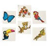 Fun Express RAIN FOREST FRIENDS TATTOOS (6DZ) - Apparel Accessories