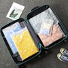 Spldsun Pack of 15 Daisy Zipper Bags, Waterproof Storage Bag,