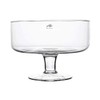 Glasschale BOWL ON FOOT Glas Schale Kelch 17,5 cm, Ø