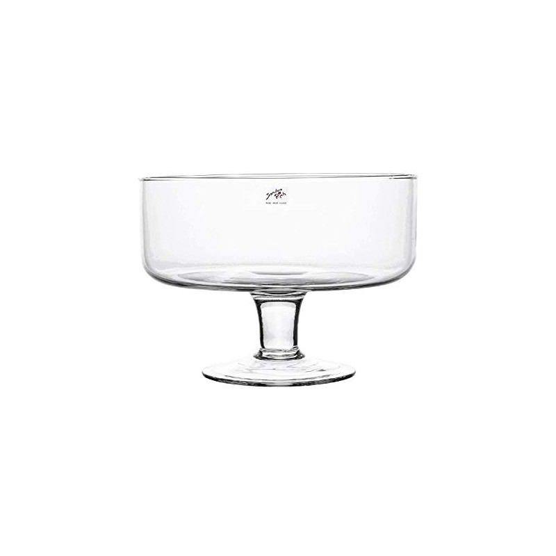 Glasschale BOWL ON FOOT Glas Schale Kelch 17,5 cm, Ø