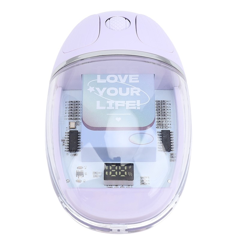 Bluetooth Wireless Mouse Dual Mode 2.4G Transparent PC Ergonomic Office
