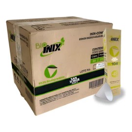 Cono De Papel Para Agua Caja Con 20 De 250 Cu Total 5000 Pz                                                                                           