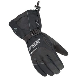 Joe Rocket Storm Men's Snowmobile Gloves - Black/Black/X-Large